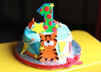 Smash cake for the Birthday boy!